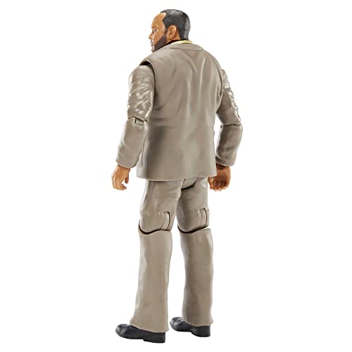 Foto 5 pulgar | Venta Internacional - Figura De Acción Mattel Wwe Basic Mvp De 6 Pulgadas, Coleccionable