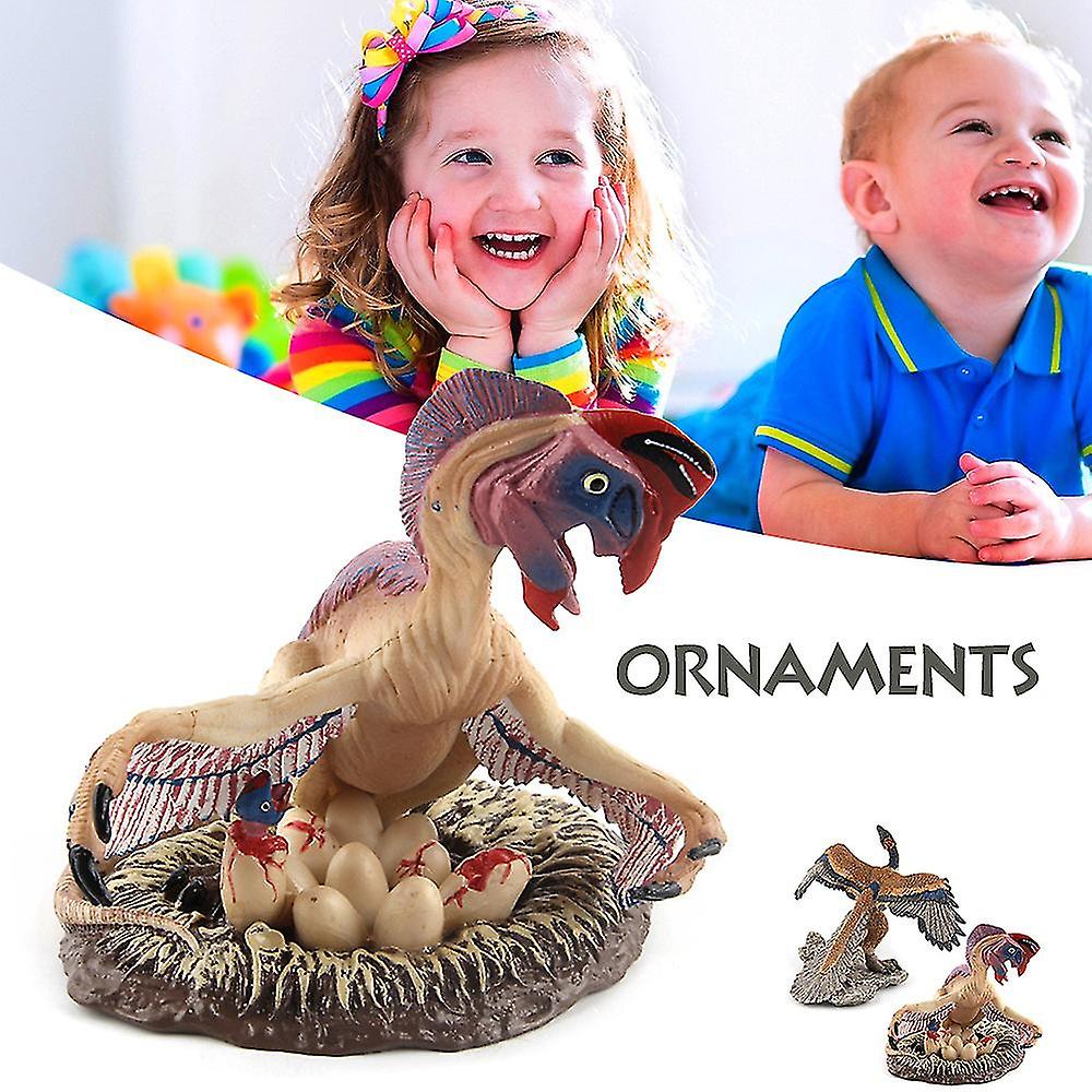 Foto 3 pulgar | Venta Internacional - Figura De Acción Decorativa De Pvc Macizo Con Diseño De Dinosaurio Sajy