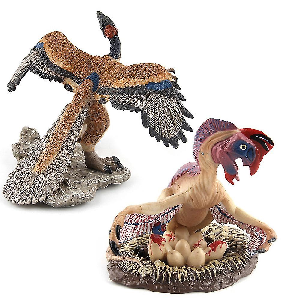 Foto 5 pulgar | Venta Internacional - Figura De Acción Decorativa De Pvc Macizo Con Diseño De Dinosaurio Sajy