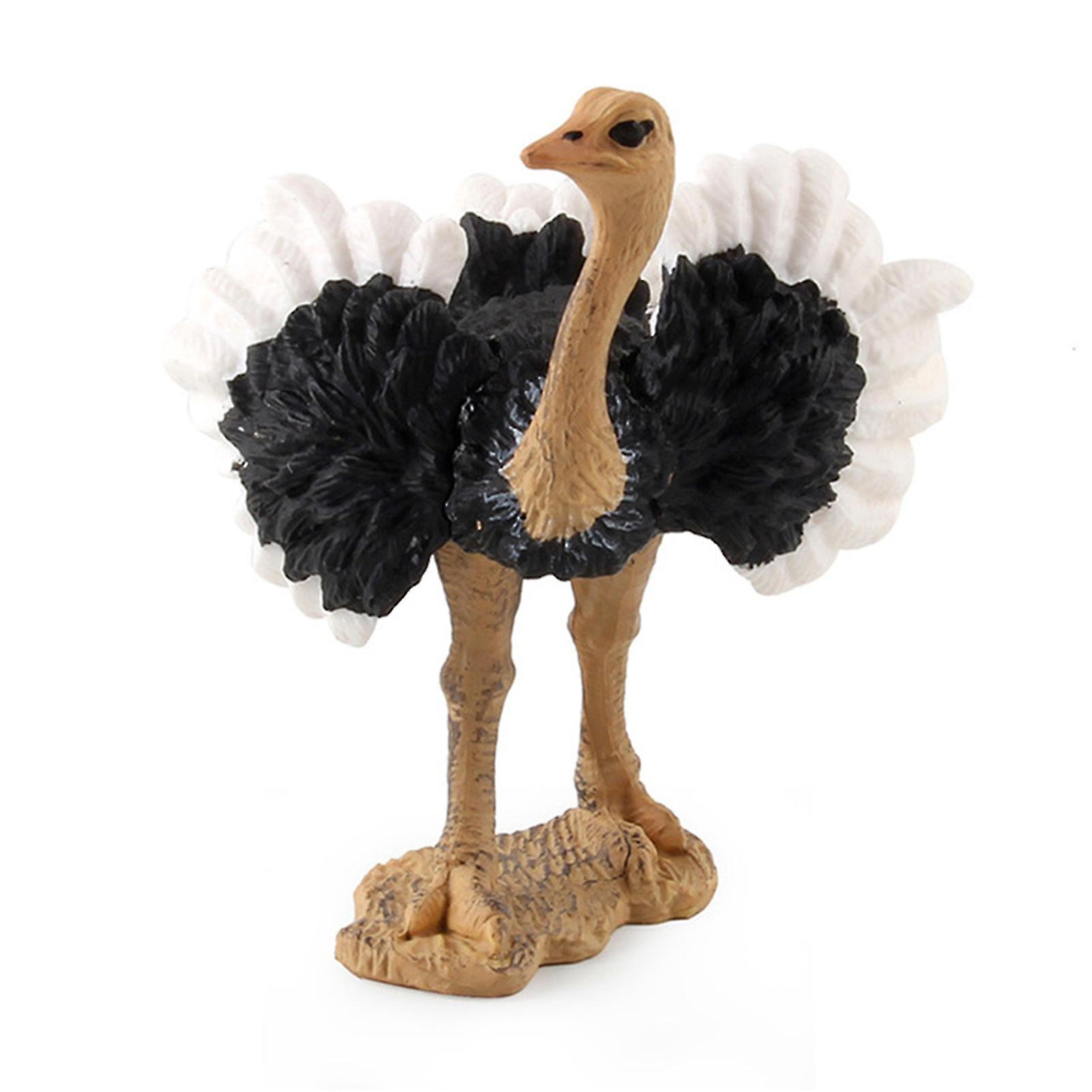 Foto 1 | Venta Internacional - Figura De Acción Decorativa De Pvc Con Forma De Avestruz Sajy, 7 X 9 Cm