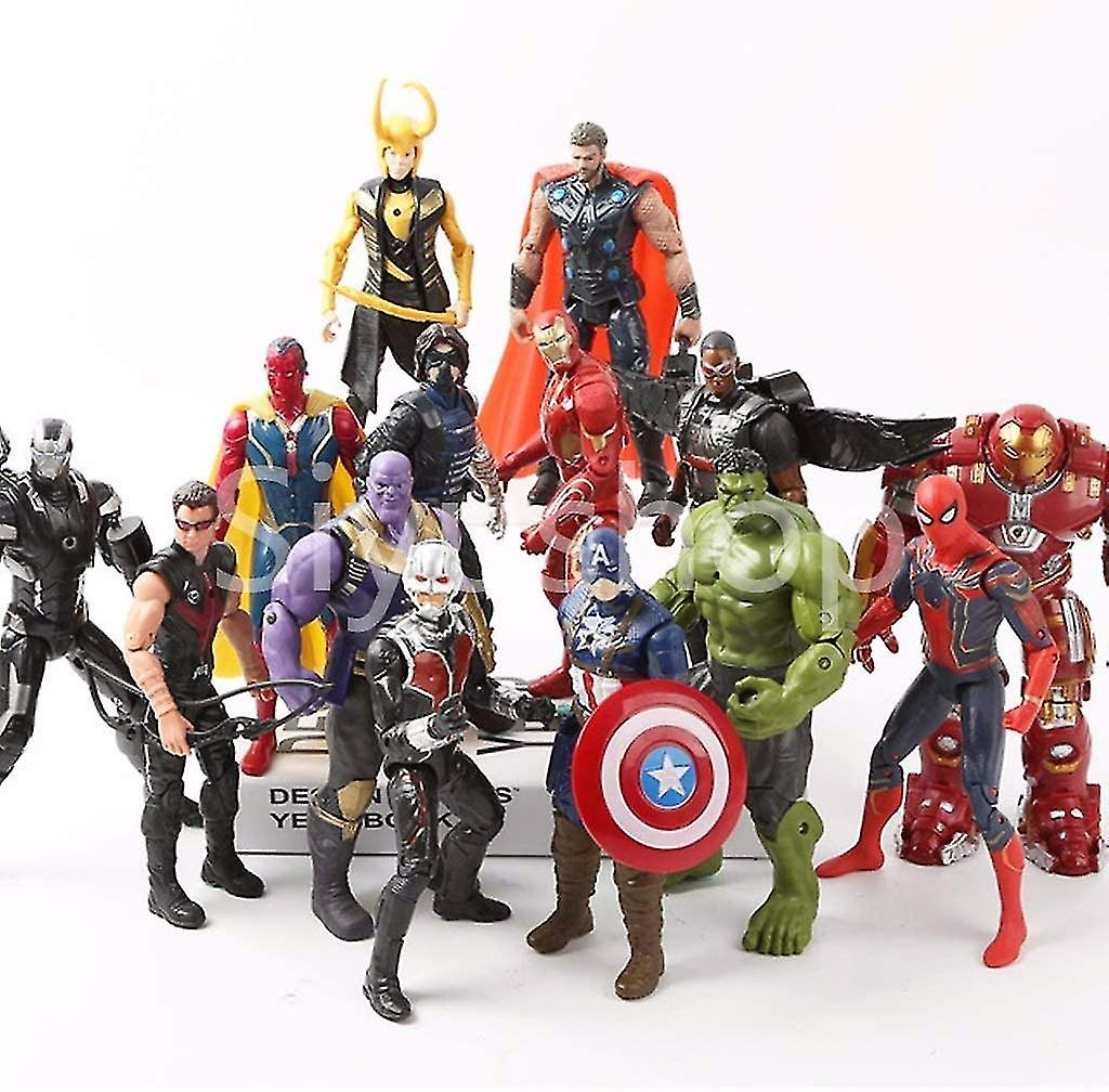 Foto 2 pulgar | Venta Internacional - Figuras De Acción Sajy Superhero Hero, 15 Personajes, 15-17 Cm