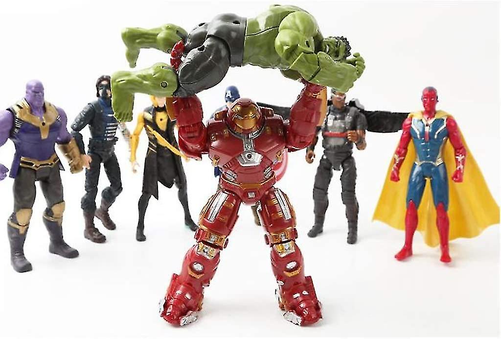 Foto 3 | Venta Internacional - Figuras De Acción Sajy Superhero Hero, 15 Personajes, 15-17 Cm