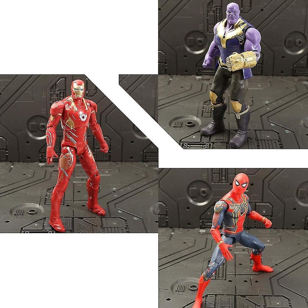 Foto 5 pulgar | Venta Internacional - Figuras De Acción Sajy Superhero Hero, 15 Personajes, 15-17 Cm