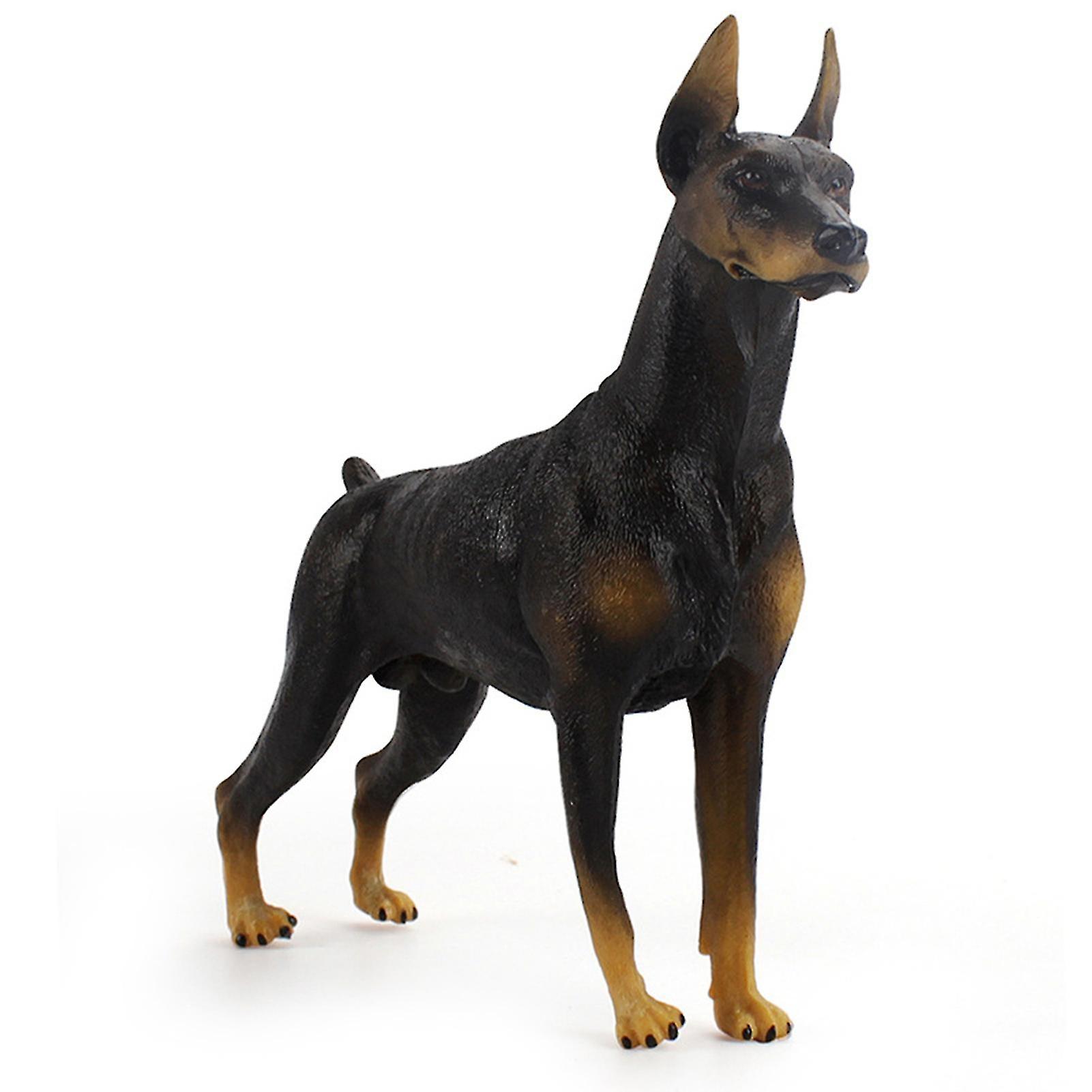 Foto 2 pulgar | Venta Internacional - Figura De Acción De Pvc De Sajy Dobermann, 15,5 Cm, Adorno Decorativo