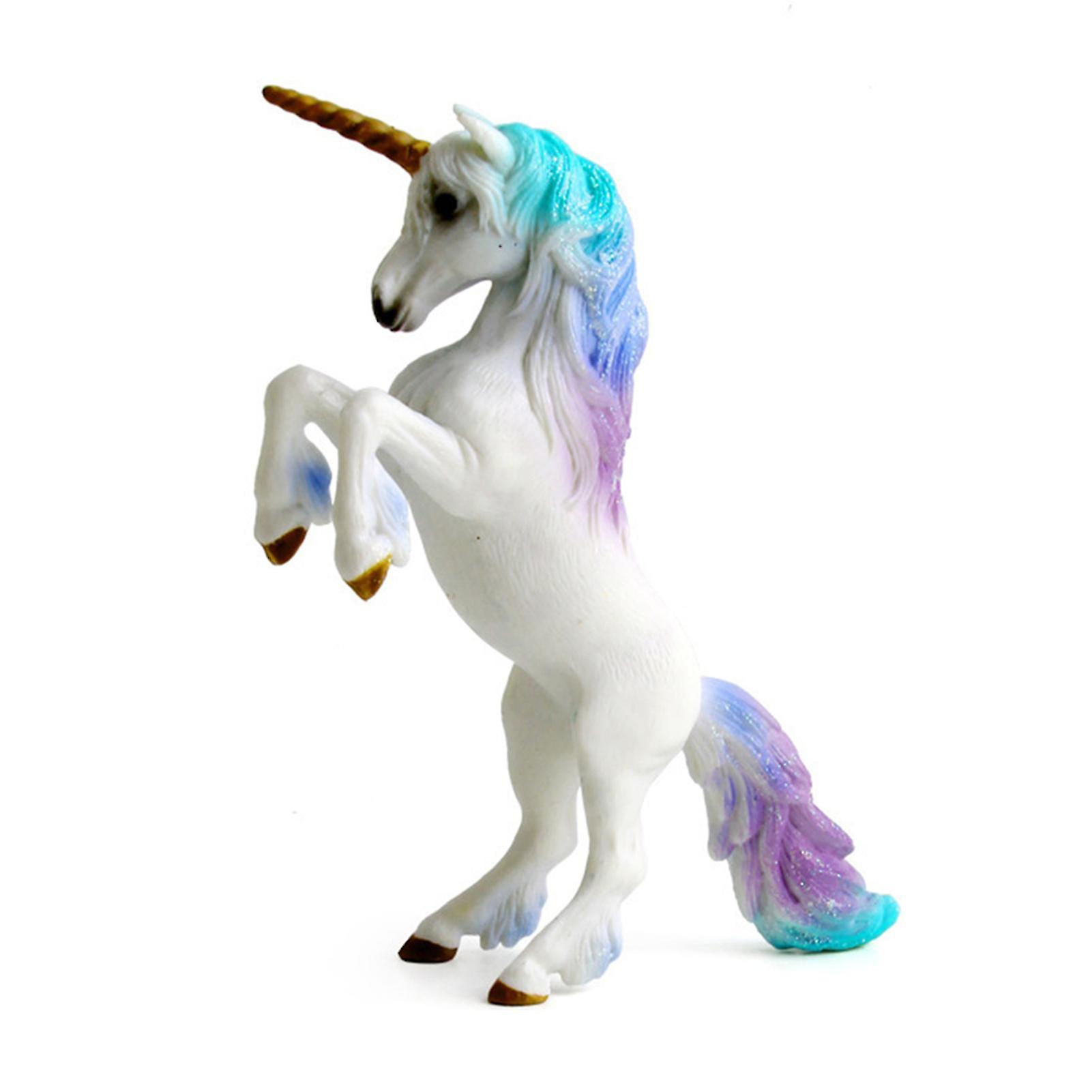 Foto 2 pulgar | Venta Internacional - Figura De Acción Sajy Pegasus Unicorn, Diseño De Unicornio, De Pvc Macizo, Decoración De Escri