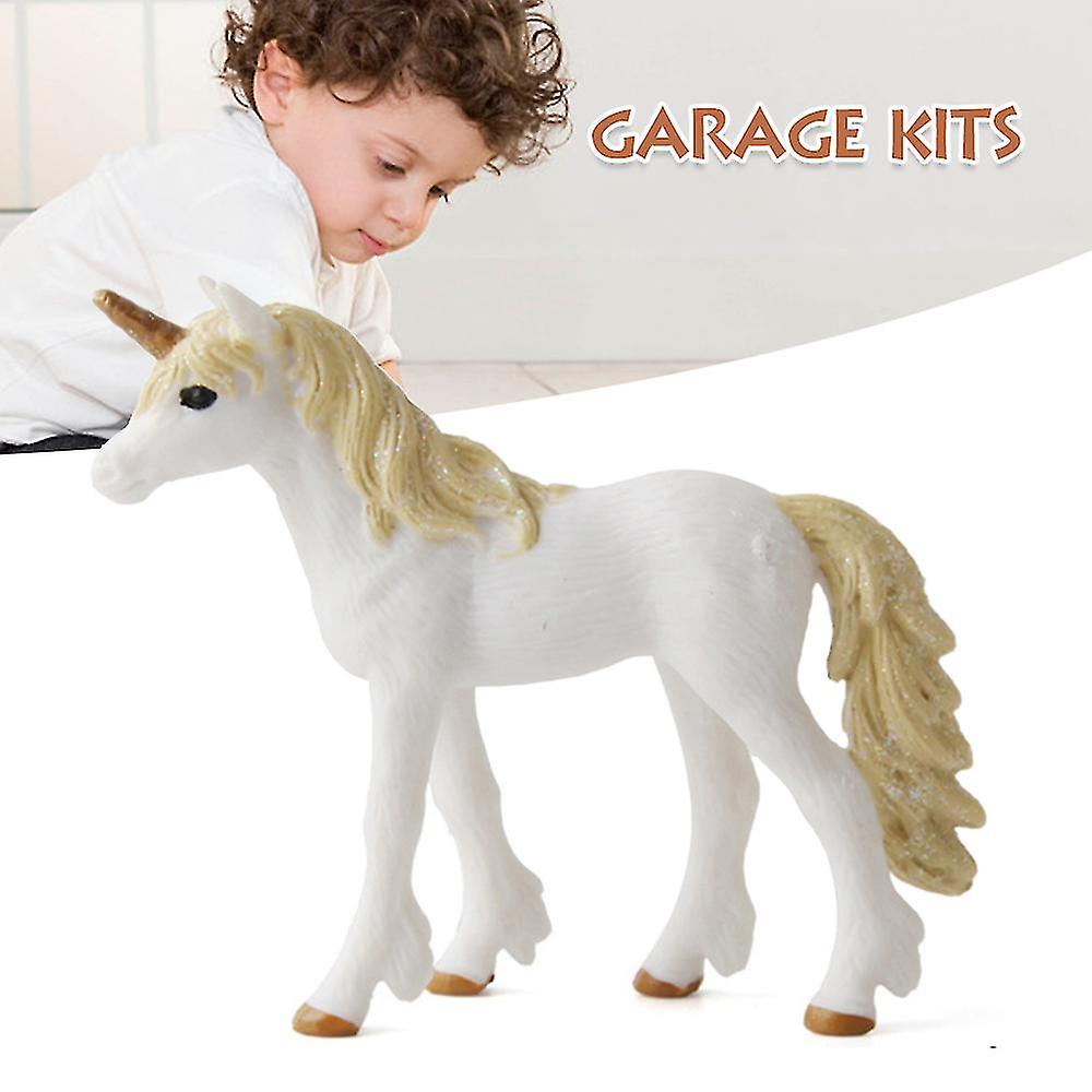 Foto 4 pulgar | Venta Internacional - Figura De Acción Sajy Pegasus Unicorn, Diseño De Unicornio, De Pvc Macizo, Decoración De Escri