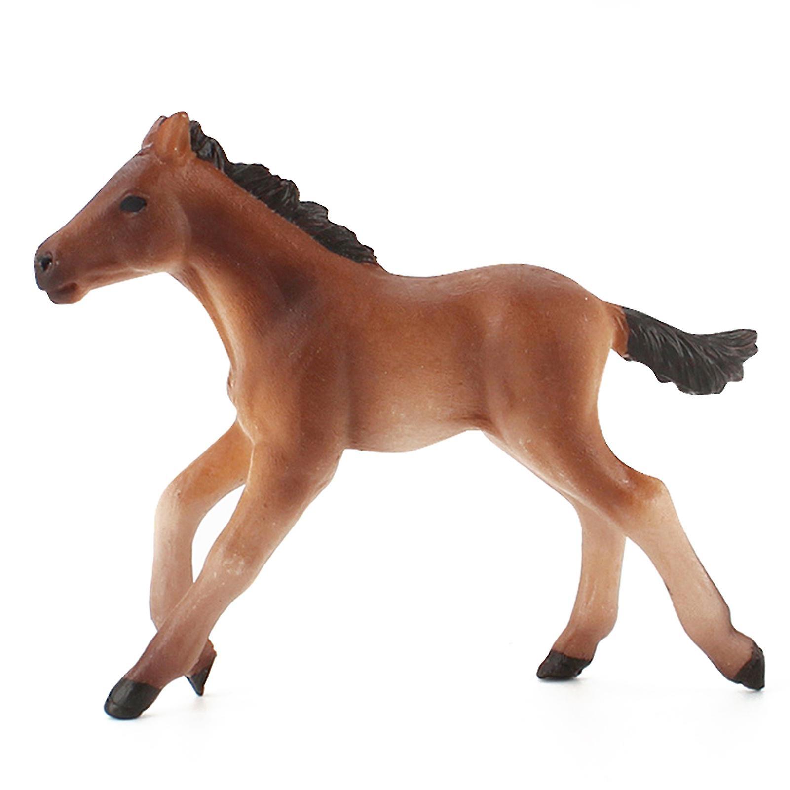 Foto 2 pulgar | Venta Internacional - Figura De Acción De Pvc Macizo Sajy Horse Con Ornamento Decorativo