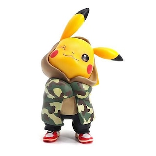 Foto 2 | Venta Internacional - Figura De Acción Pokemon Kawaii Camouflage Pikachu Anime Cospla