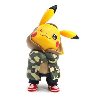 Foto 3 | Venta Internacional - Figura De Acción Pokemon Kawaii Camouflage Pikachu Anime Cospla