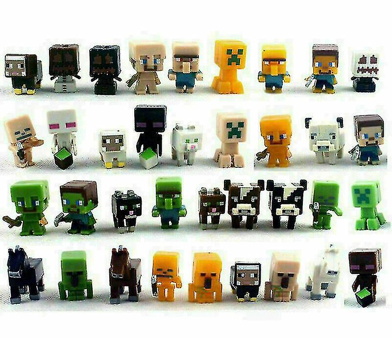 Foto 2 pulgar | Venta Internacional - Minifiguras De Acción De Minecraft Para Niños, 36 Unidades