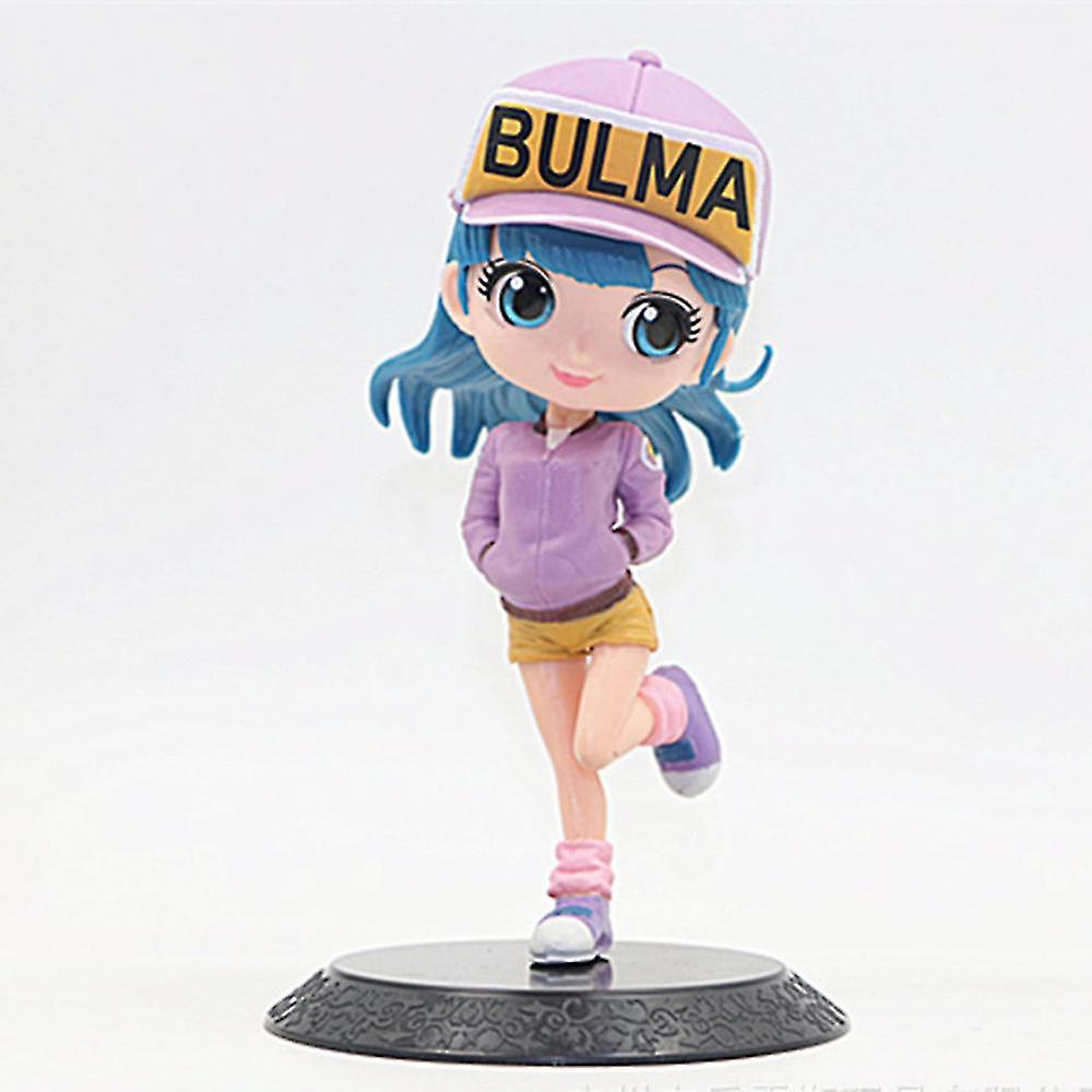 Foto 5 pulgar | Venta Internacional - Figuras De Acción Sajy Cartoon Dr. Slump Bulma, 14 Cm, Juego De 4