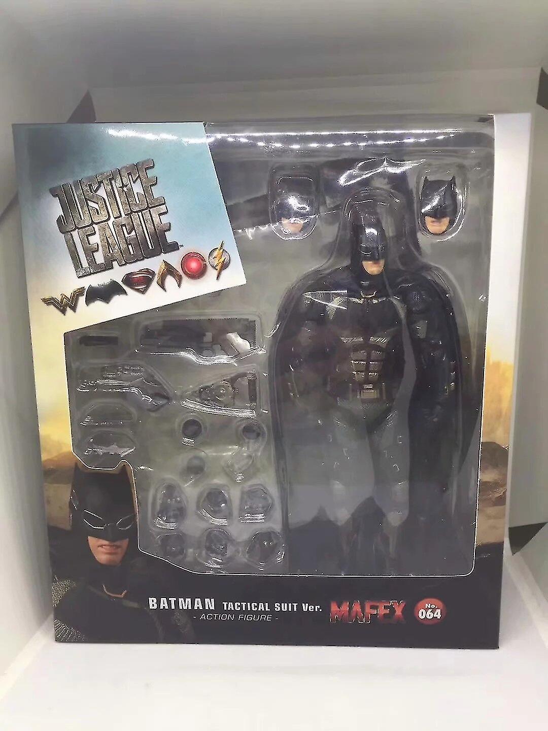 Foto 6 pulgar | Venta Internacional - Traje Táctico De Batman Sajy Maf 064 De Action Figure, 16 Cm, Pvc