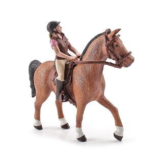 Foto 1 | Venta Internacional - Figura De Acción Con Adorno Decorativo De Sajy Lady Montando A Caballo