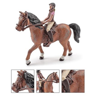 Foto 1 | Venta Internacional - Figura De Acción Con Adorno Decorativo De Sajy Lady Montando A Caballo