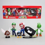 Venta Internacional - Figura De Pvc Sajy Super Mario Bros., 6 Piezas, Juguetes De Acción De 3 A 7 Cm