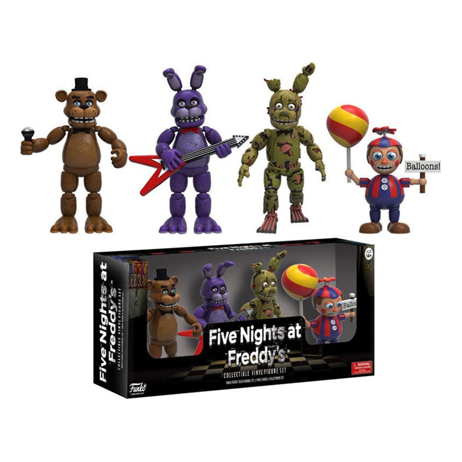 Foto 2 pulgar | Venta Internacional - Juego De 5 Juguetes Para Ensamblar Figuras Five Night At Freddy's