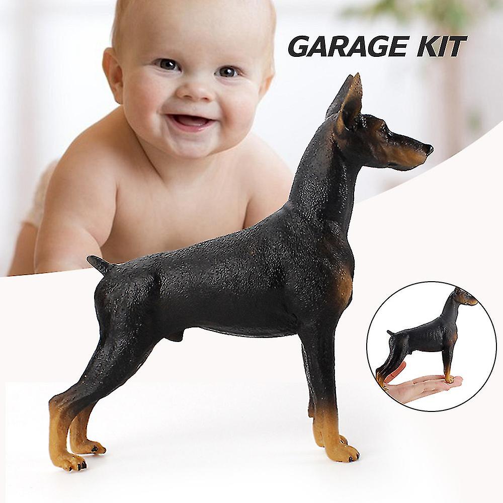 Foto 2 | Venta Internacional - Figura De Acción De Pvc De Sajy Dobermann, 15,5 Cm, Adorno Decorativo