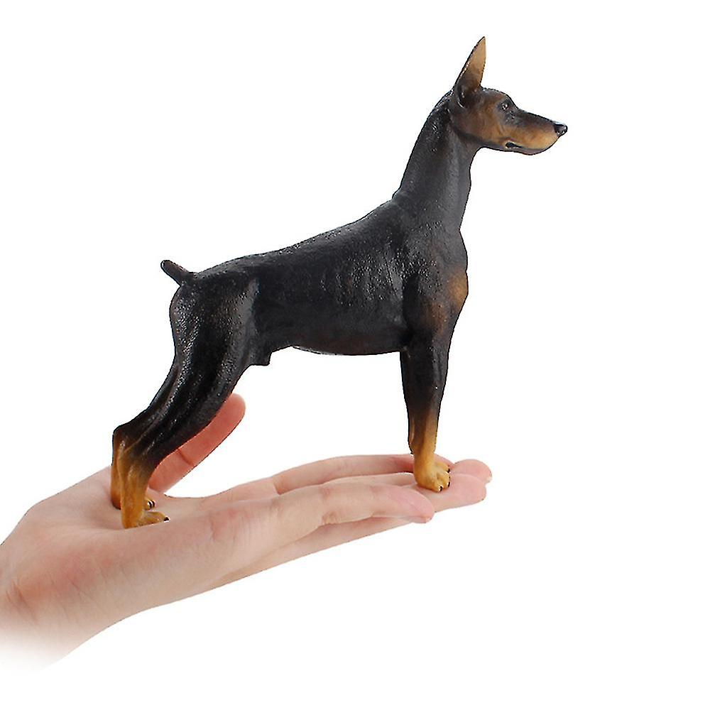 Foto 4 pulgar | Venta Internacional - Figura De Acción De Pvc De Sajy Dobermann, 15,5 Cm, Adorno Decorativo