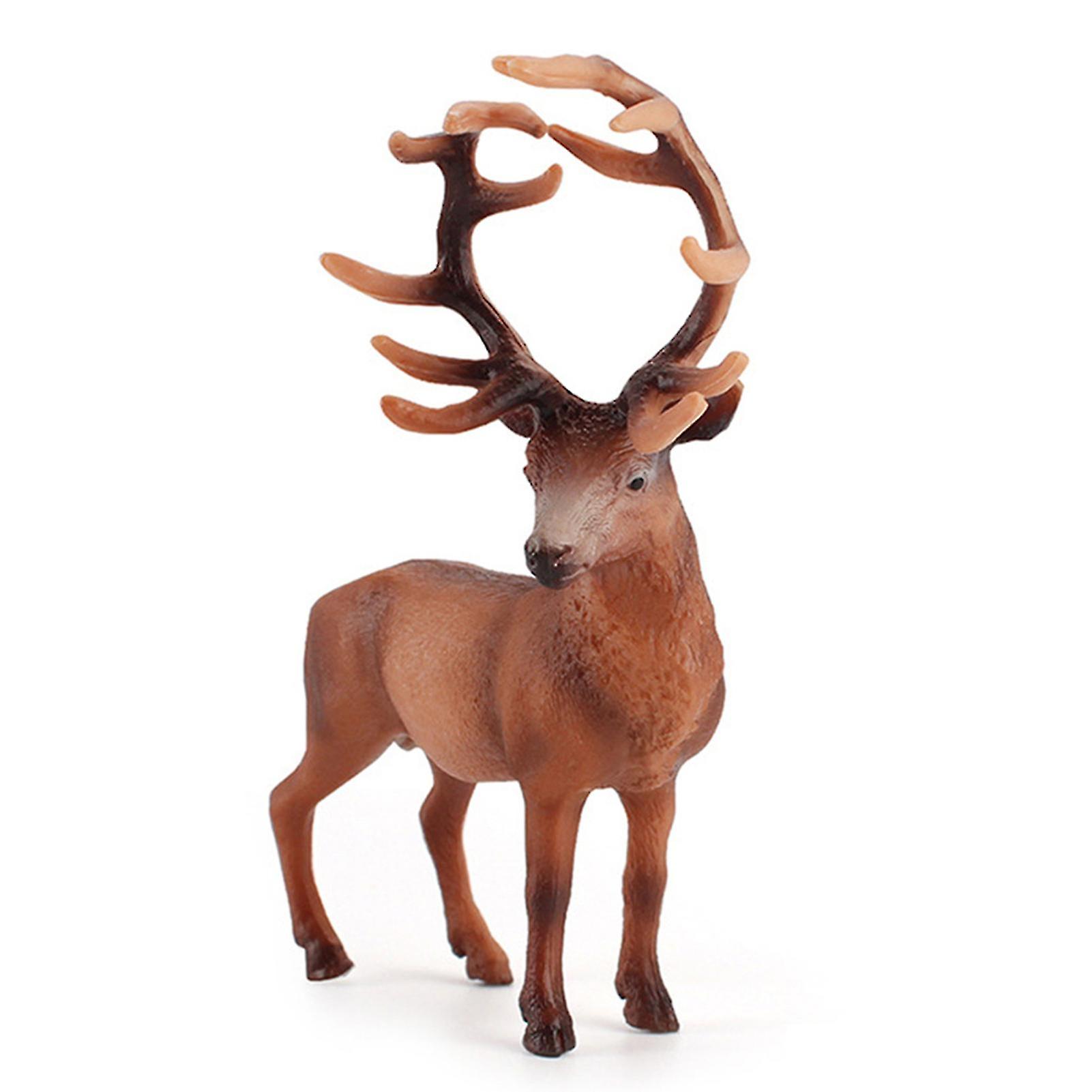 Foto 2 pulgar | Venta Internacional - Figura De Acción De Pvc Macizo Sajy Reindeer Con Adorno Decorativo