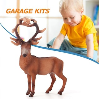 Foto 3 | Venta Internacional - Figura De Acción De Pvc Macizo Sajy Reindeer Con Adorno Decorativo