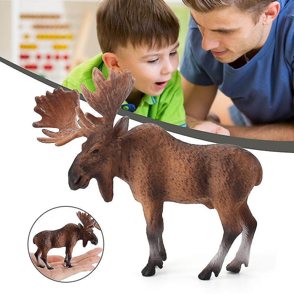 Foto 2 pulgar | Venta Internacional - Figura De Acción Decorativa De Pvc Macizo Sajy Elk De 12,5 Cm