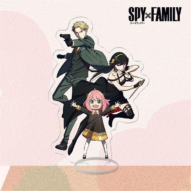 Venta Internacional - Soporte Acrílico Action Figure Anime Spy X Family De 15 A 16 Cm