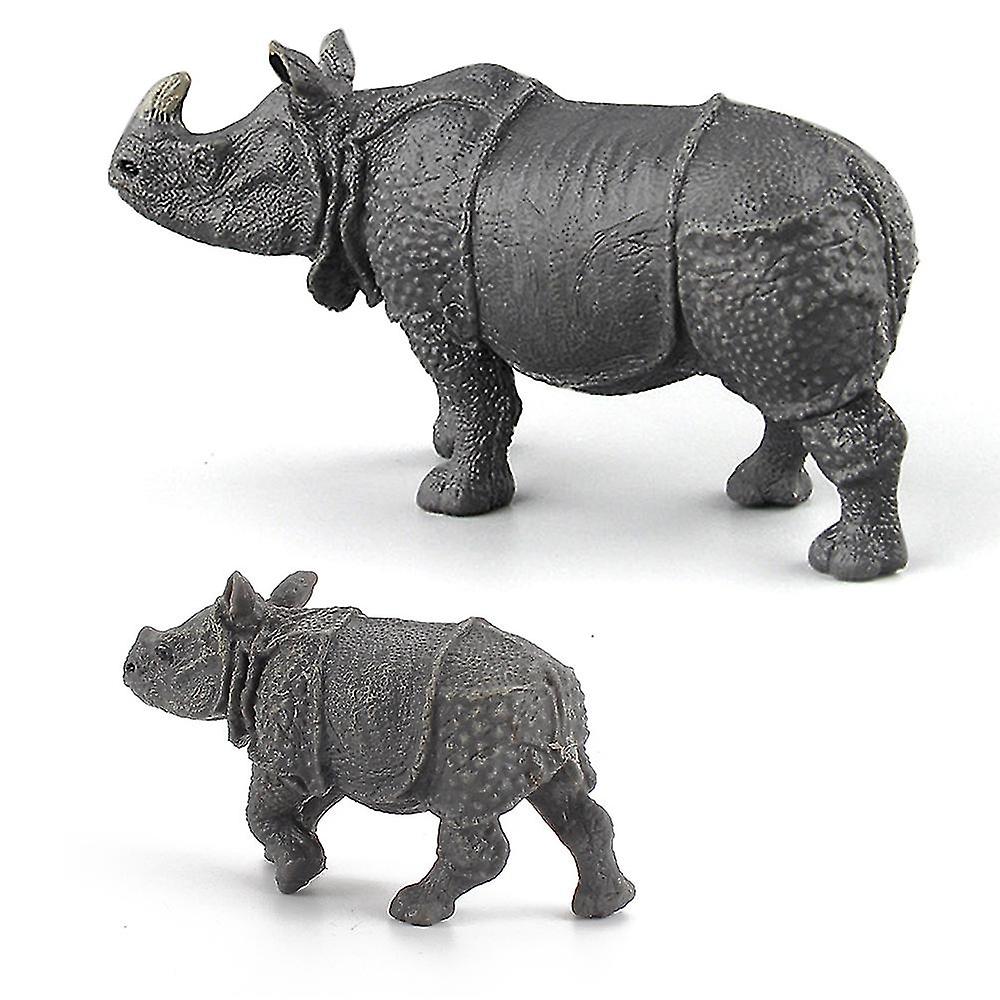 Foto 5 pulgar | Venta Internacional - Figura De Acción De Pvc Macizo Sajy Rhino Con Ornamento Decorativo