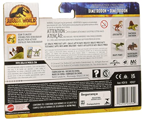 Foto 3 pulgar | Venta Internacional - Figura De Acción Jurassic World Dominion Ferocious Pack Green D