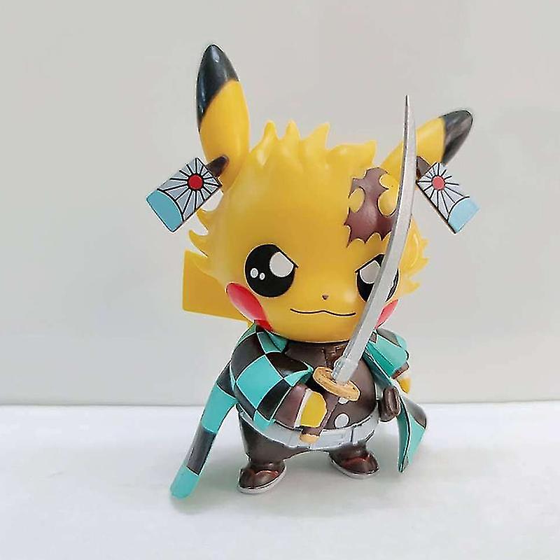 Foto 2 | Venta Internacional - Figura De Acción Sajy, Versión Q, Personaje De Anime Pikachu, 10-11 Cm