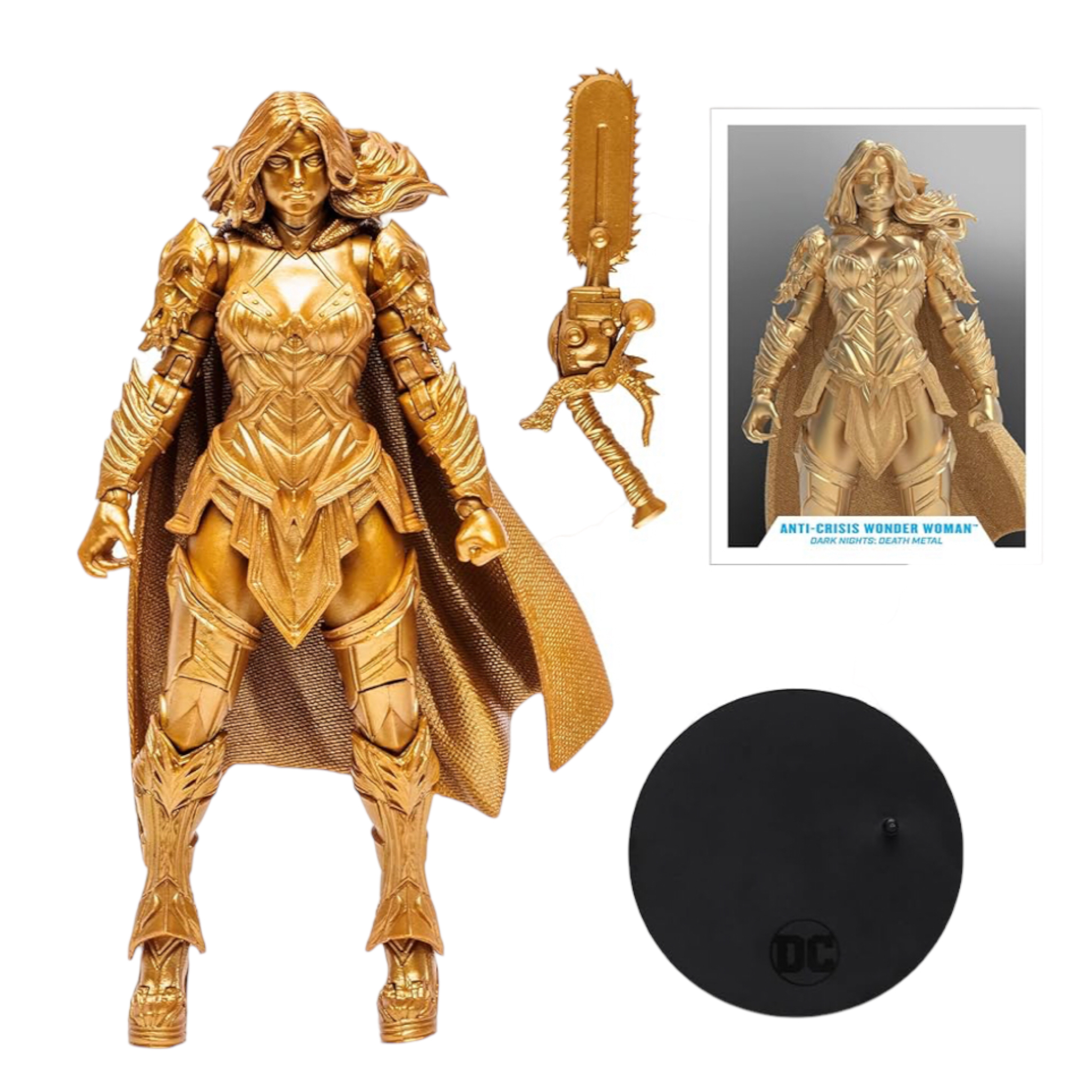 Foto 3 pulgar | Figura Multiverse Anti-crisis Wonder Woman Dc Mcfarlane