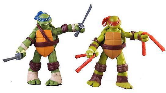 Foto 3 pulgar | Venta Internacional - Figura Teenage Mutant Ninja Turtles, 12 Cm, Paquete De 4