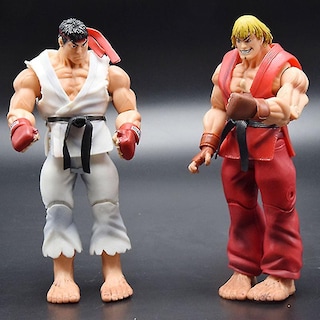 Foto 2 | Venta Internacional - Figura De Acción Sajy Neca Street Fighter Bailong Hongken 17 Cm