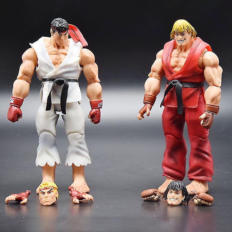 Foto 4 pulgar | Venta Internacional - Figura De Acción Sajy Neca Street Fighter Bailong Hongken 17 Cm