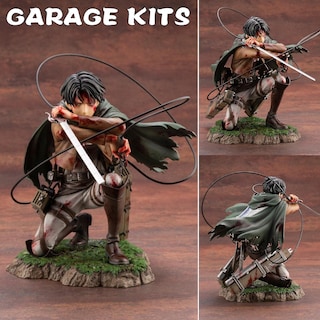 Foto 2 | Venta Internacional - Figura De Acción Sajy Attack On Titan Levi Ackerman De Pvc De 18 Cm