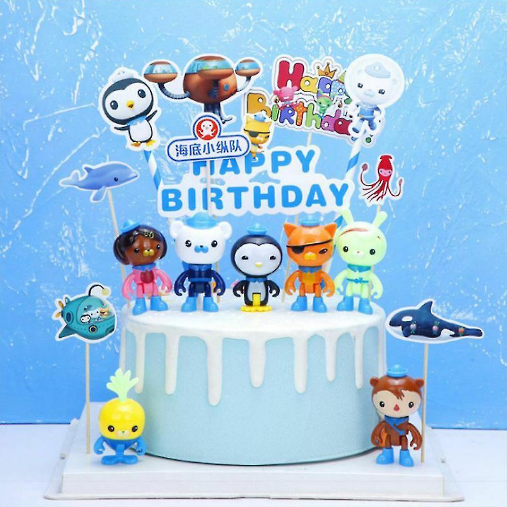 Foto 4 pulgar | Venta Internacional - Set De Figuras De Acción The Octonauts Octo Crew, 8 Piezas, Para Niños