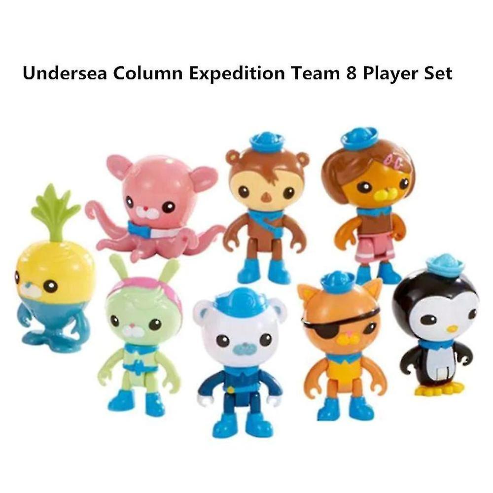 Foto 5 pulgar | Venta Internacional - Set De Figuras De Acción The Octonauts Octo Crew, 8 Piezas, Para Niños