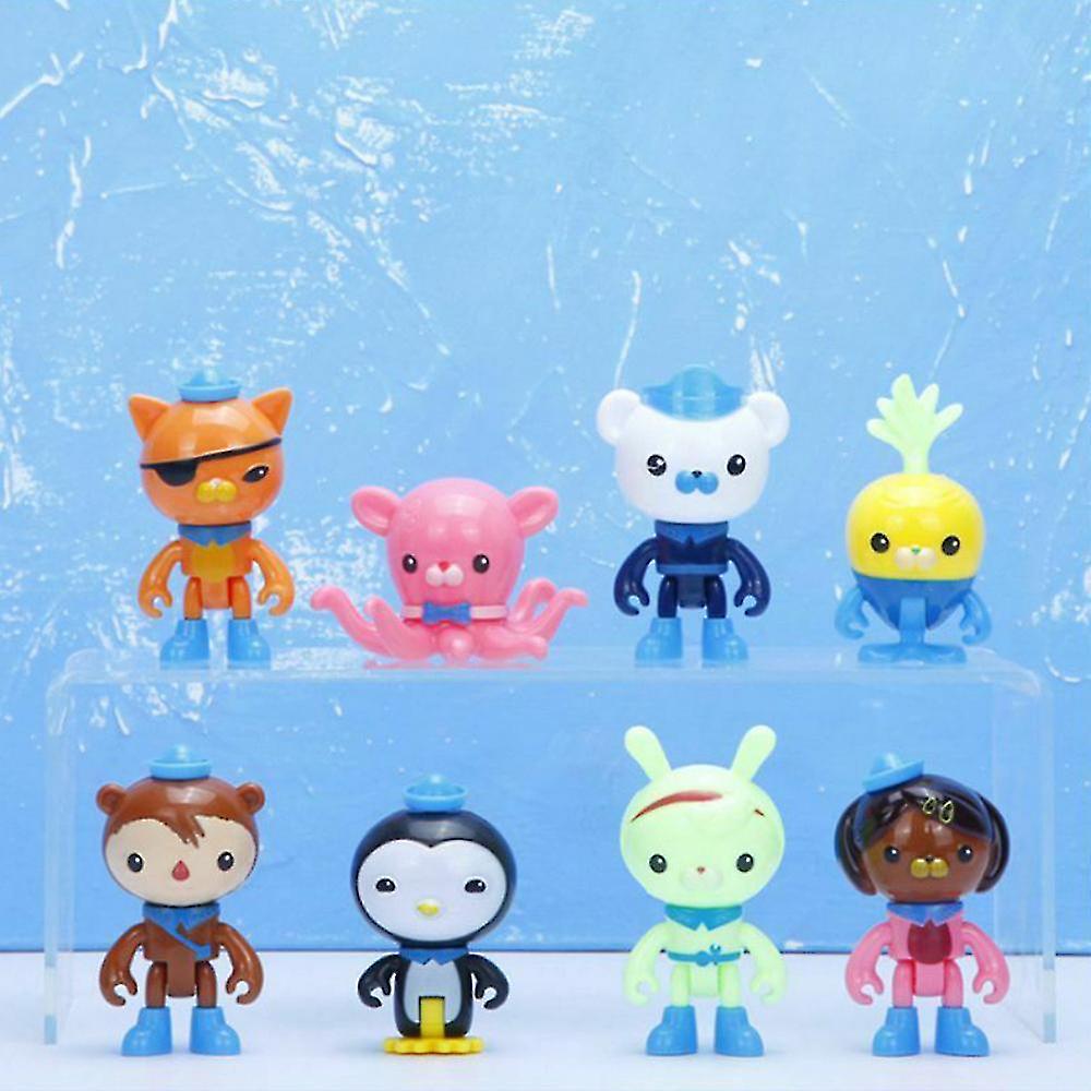 Foto 6 pulgar | Venta Internacional - Set De Figuras De Acción The Octonauts Octo Crew, 8 Piezas, Para Niños