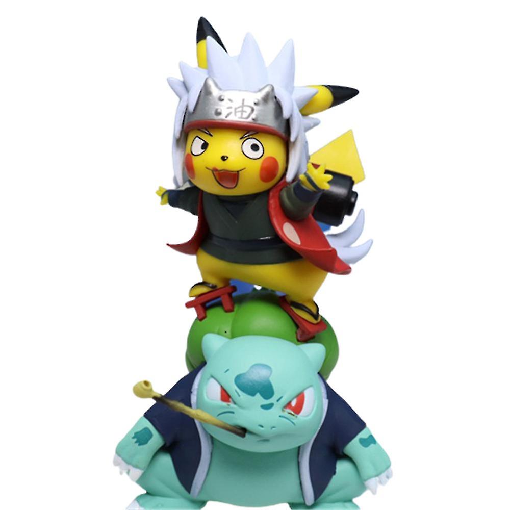 Foto 2 pulgar | Venta Internacional - Figura De Acción Sajy Pokémon X Naruto, 12 Cm, Juguete De Pvc De Regalo