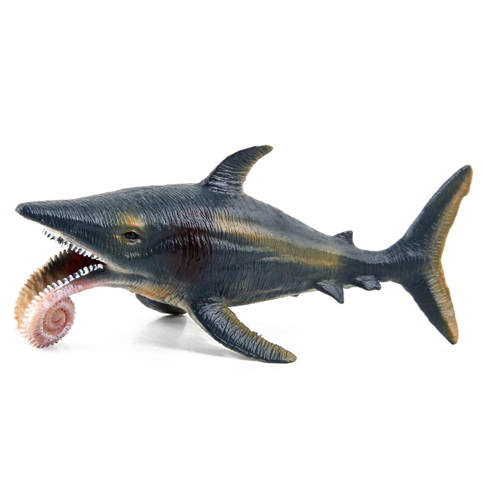 Foto 2 pulgar | Venta Internacional - Figura De Acción De Pvc Macizo Sajy Shark, 19 Cm, Adorno Decorativo