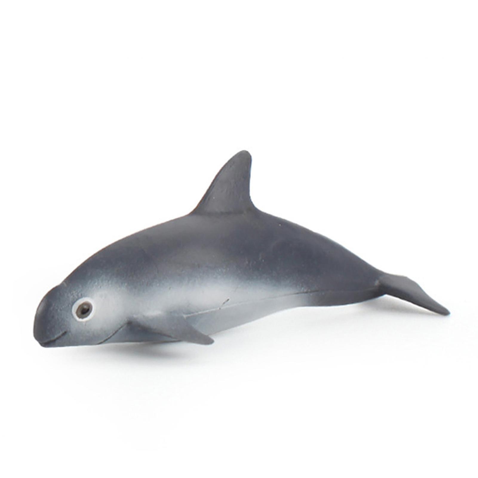 Foto 2 pulgar | Venta Internacional - Figura De Acción Sajy Dolphin, Adorno De Pvc Macizo Para Decoración De Escritorio