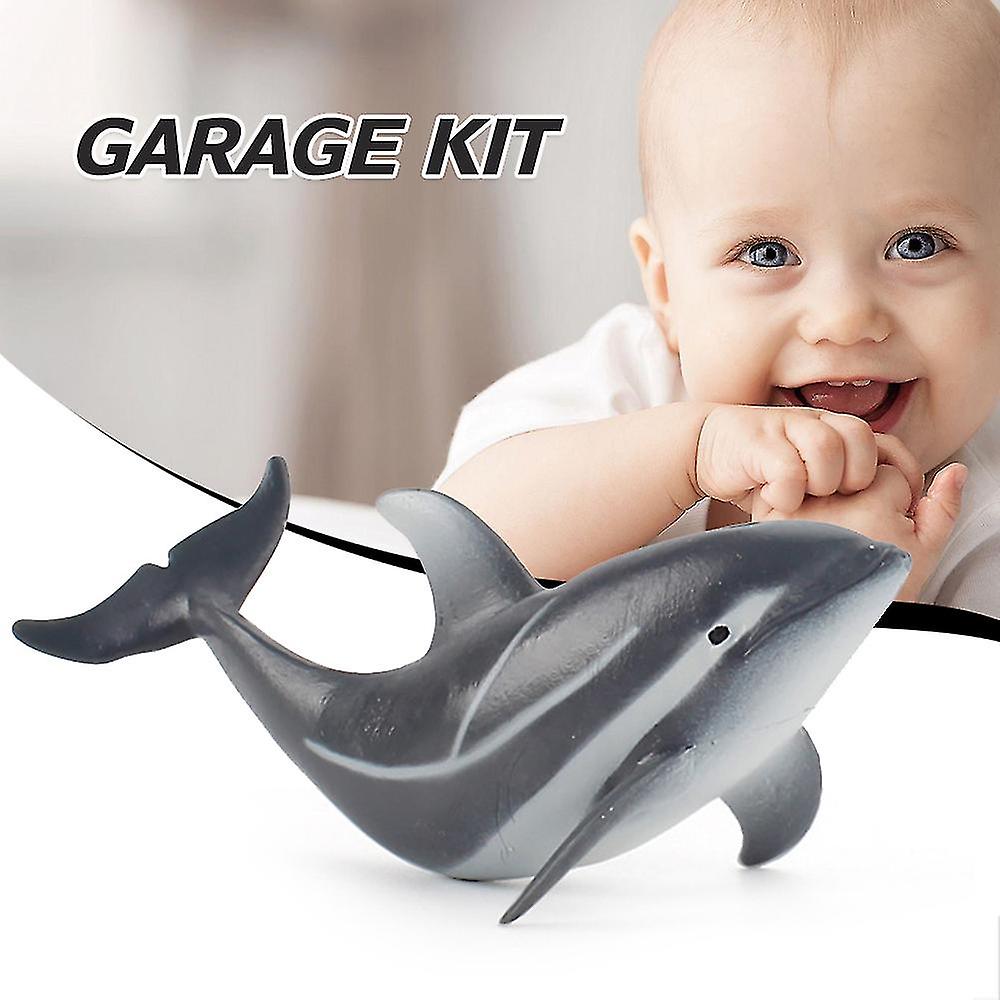Foto 4 pulgar | Venta Internacional - Figura De Acción Sajy Dolphin, Adorno De Pvc Macizo Para Decoración De Escritorio