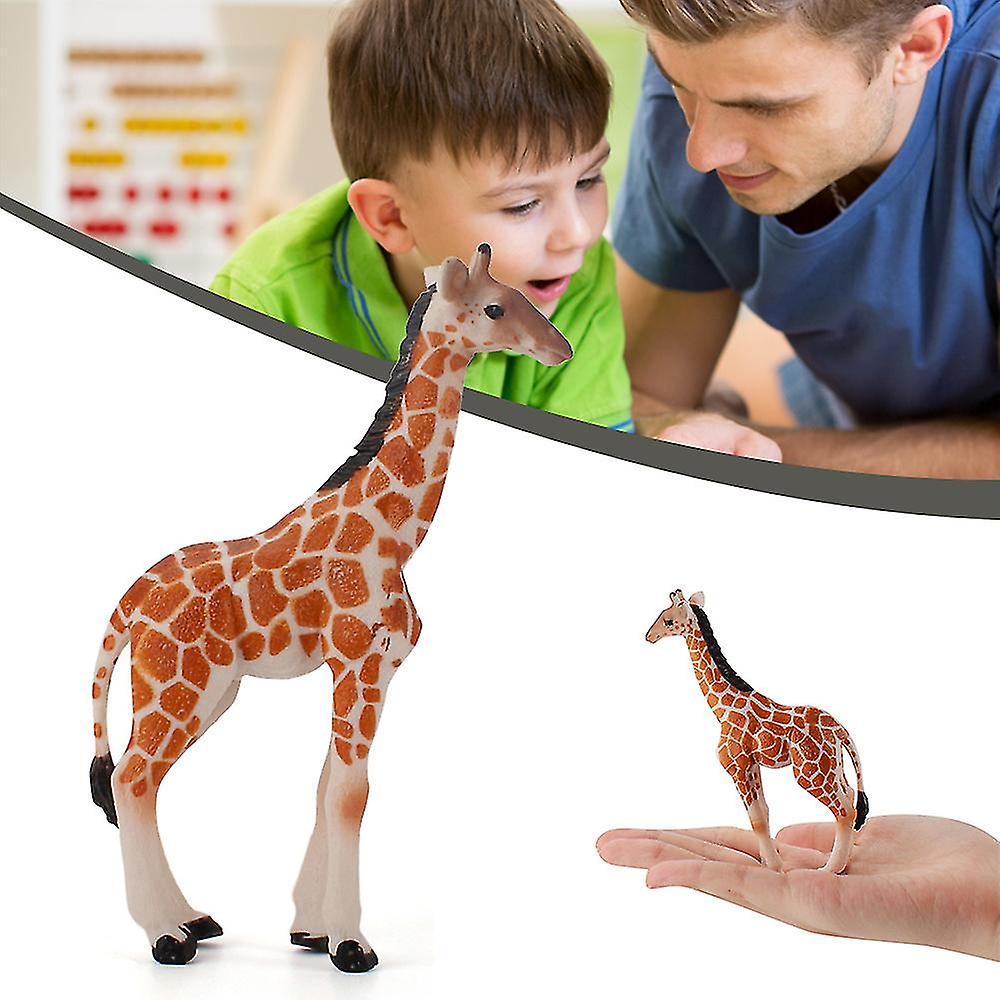 Foto 4 pulgar | Venta Internacional - Figura Decorativa Sajy Giraffe De Pvc Para Escritorio, 12,5 Cm