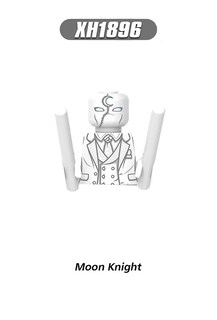 Foto 2 | Venta Internacional - Figura De Acción Superhero Moon Knight Xh1895 Para Niños De 2 A 18 Años