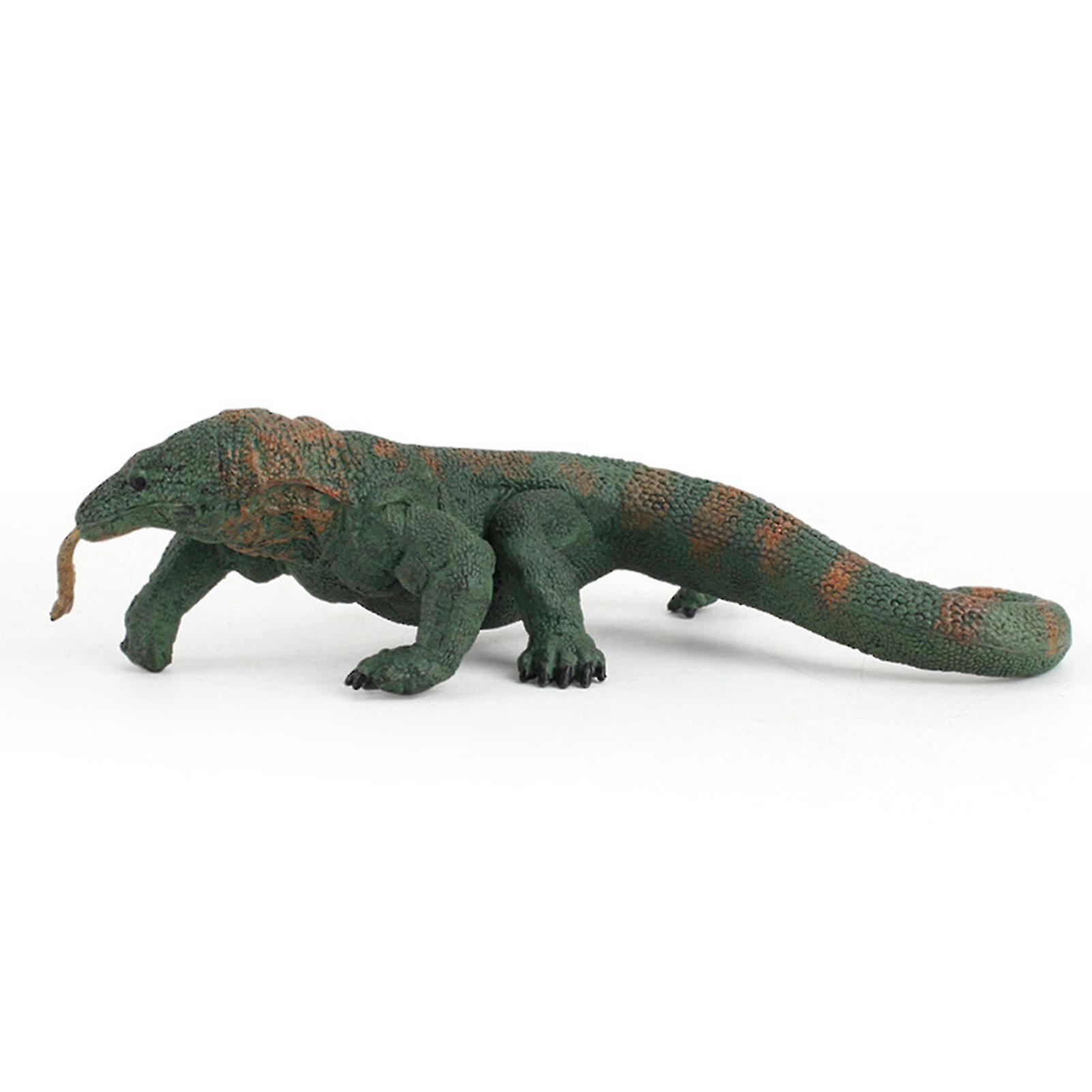 Foto 2 pulgar | Venta Internacional - Figura De Acción Decorativa Sajy Komodo Dragon, Pvc, 16 Cm