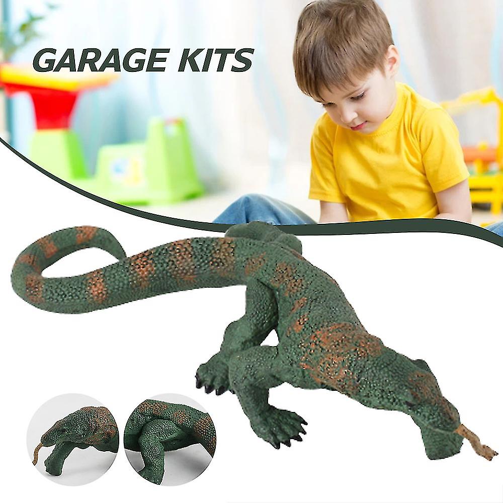 Foto 4 pulgar | Venta Internacional - Figura De Acción Decorativa Sajy Komodo Dragon, Pvc, 16 Cm