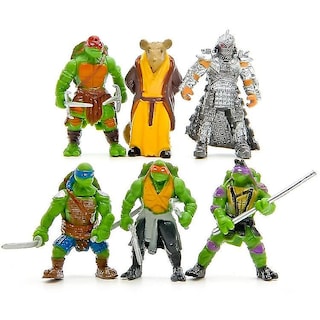 Foto 1 | Venta Internacional - Figura De Acción Sajy Mini Turtles, 6 Unidades/bolsa De 5 Cm, Dibujos Animados De Pvc