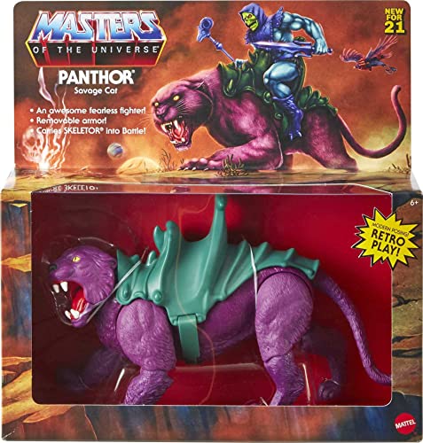 Foto 7 pulgar | Venta Internacional - Figura De Acción Masters Of The Universe Origins Panthor Col
