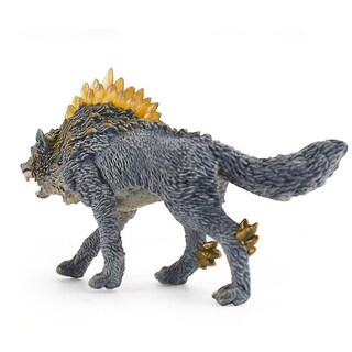 Foto 4 | Venta Internacional - Figura De Acción De Pvc Macizo Sajy Wolf Con Adorno Decorativo, 16 Cm