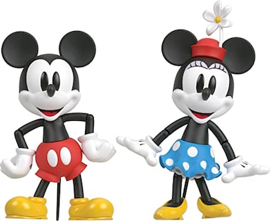 Foto 2 | Venta Internacional - Figuras De Acción Mattel Disney Del Centenario De Mickey & Minn