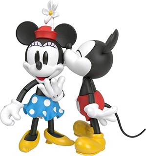 Foto 4 | Venta Internacional - Figuras De Acción Mattel Disney Del Centenario De Mickey & Minn